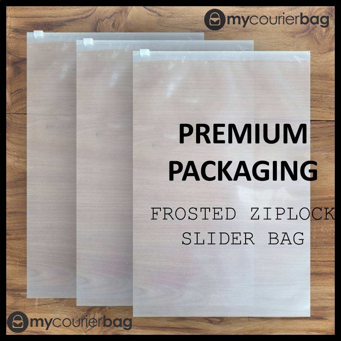 Ziplock, Frosted, Slider Ziplock, Tudung Plastic, Clothing Ziplock Bag